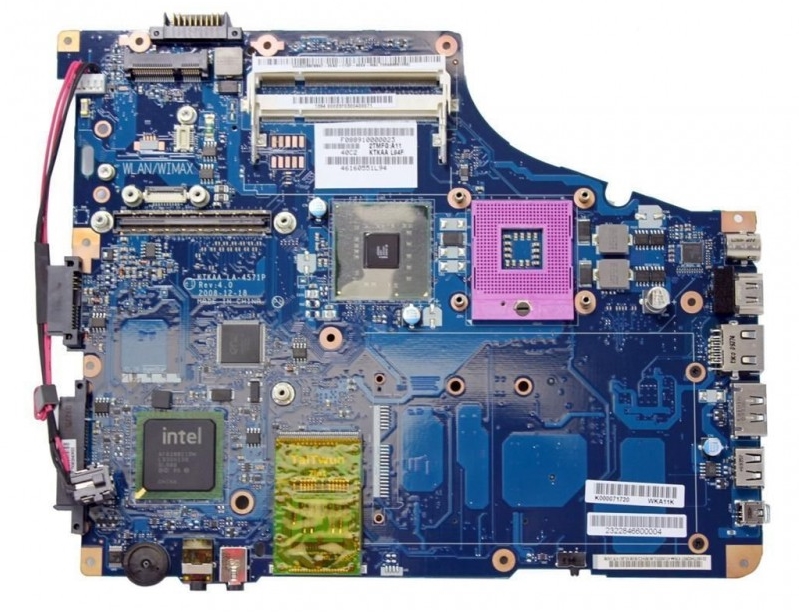 Toshiba Satellite A350 материнская плата