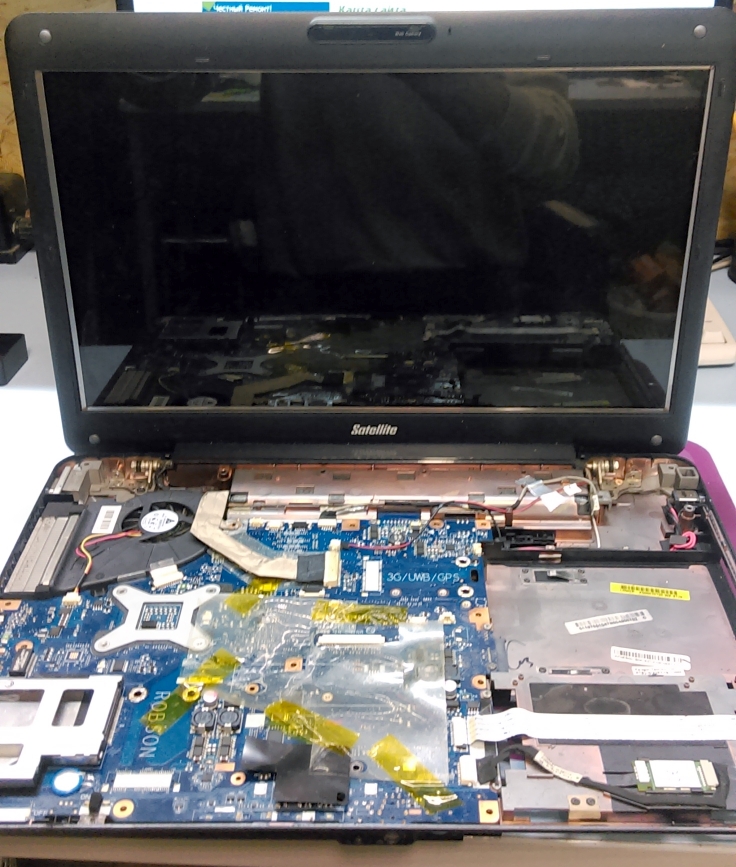 Ремонт ноутбука Toshiba